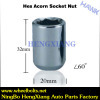 Wheel socket nut