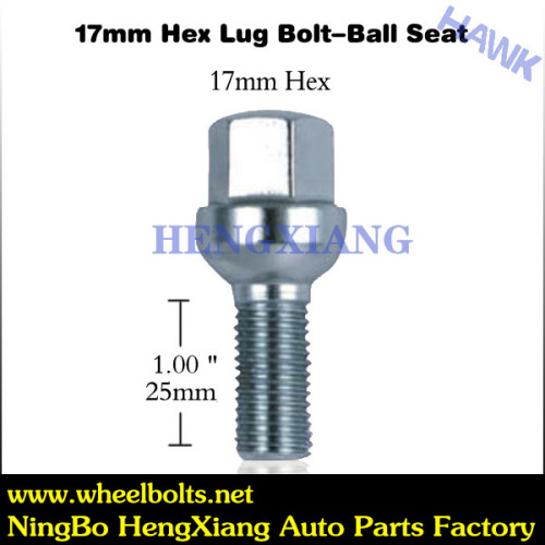 car wheel bolts and nut