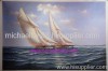 oil painting, seascape oil painting, boat oil painting