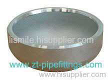 seamless steel cap pipe fitting