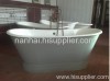 Stainless steel apron bathtub