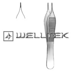 Single Use Adson Dressing Forceps