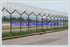 iron wire mesh airport fencing