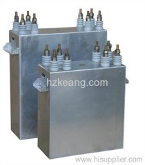 Water-cooled capacitor