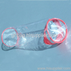 plastic pvc cosmetic bag for shopping