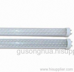 T8 90 LED Fluorescent Tube with 13W Power and 85 to 265V Input Voltages, Measures 900mm