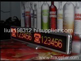 Protable LED Display C16128RG can display