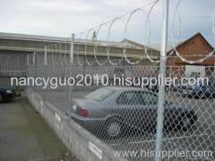 high security chain link fence/ industry protection chain link fence