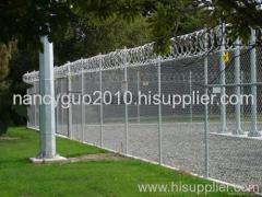 high security chain link fence/ industry protection chain link fence