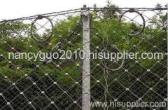 SNS flex mesh fence/ protection hills steel rope mesh fence