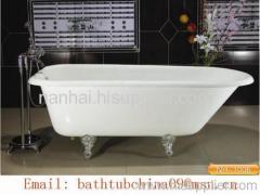 Cast iron single ended bath