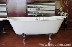 slipper cast iron clawfoot bathtub