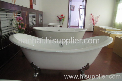 Double Slipper Cast IronTub