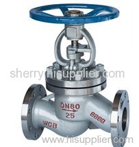 DIN Cast Steel Rising Stem Flanged Globe Valve