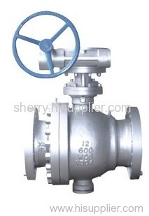 Carbon Steel full port ball valve, Flanged ends