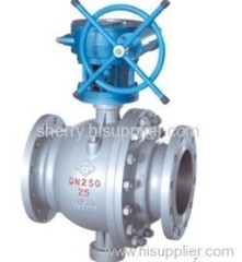 Carbon Steel Full Port Ball Valve, Flanged Ends