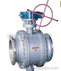 Carbon Steel Full Port Ball Valve, Flanged Ends