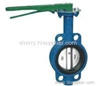 Wafer Type Soft Seal Butterfly Valve