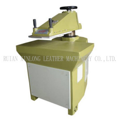 Roll leather cutting machine