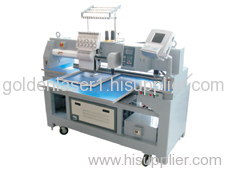 Goldenalser Single head laser embroidery machine for garments embroidery