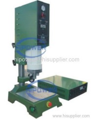 Ultrasonic precision plastic spot welder