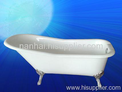 slipper cast iron tub