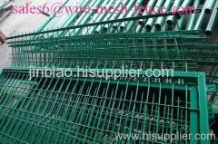 RAL6005 PVC wire mesh fencing