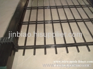 double wires fence panel