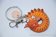 2011 fashion leather key chain