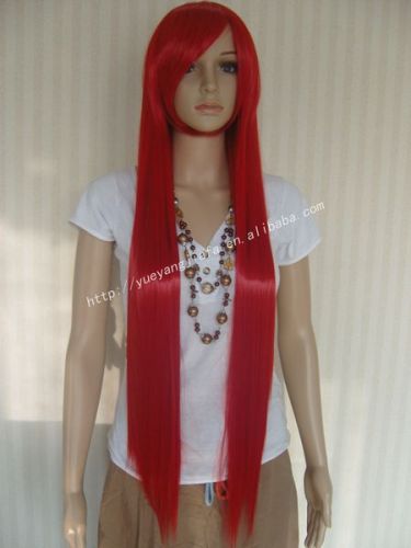 fire color cosplay/party/hallowen long wig