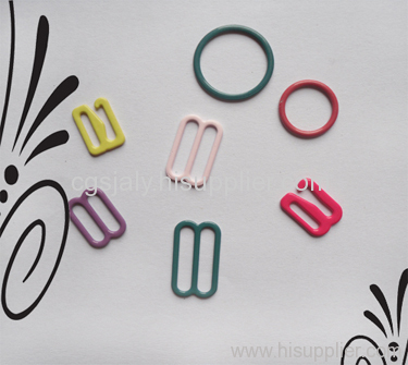 metal nylon coated ring and slides