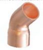 copper 45 degree elbow