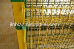 Chinese GI and PVC wire mesh fence