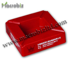 square melamine ashtray