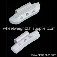 zn clip on wheel balance weight