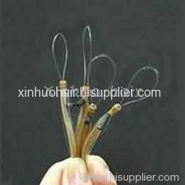 100% human hair single strands,micro ring