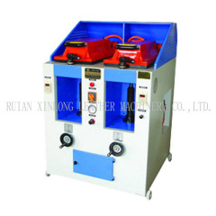 Double head sole attaching machines