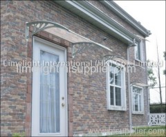 DIY awning, polycarbonate awning, door canopy, window awning, awning, canopy