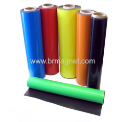 Flexible Rubber Magnet With color PVC