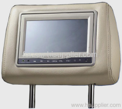 7 Inch Car Headrest DVD Player with Wireless Games and TV