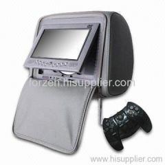 7 Inch Car Headrest DVD Player with Wireless Games and TV