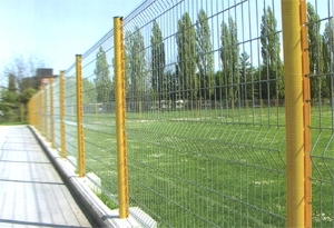 diamond wire mesh fence