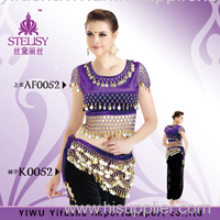 belly dance practice wear,stage wear,performance costume,carnival costume