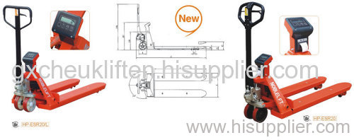 Pallet Truck With Scale