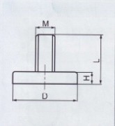 Ferrite pot with steel housing