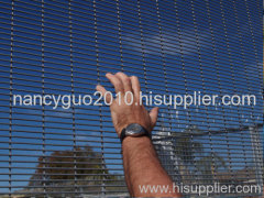 358 Security welded wire mesh fence/Anti-climb secure 358 railway fence