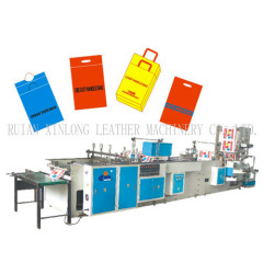 automatic soft loop handle bag making machine