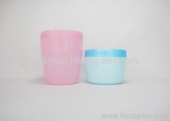 plastic packaging,body,hair cream jar