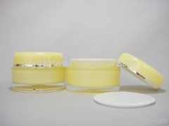 Acrylic cosmetic jar,face cream jar,cosmetic packaging