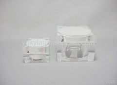 Acrylic cosmetic jar,face cream jar,cosmetic packaging